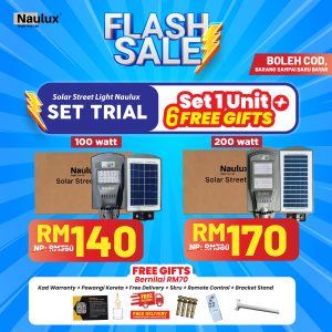 100W - (Set Trial) 1 UNIT + 6 FREEGIFT